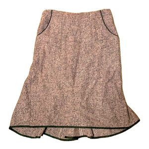 🌷50 Annie🌷 Black Pink Wool Blend Skirt